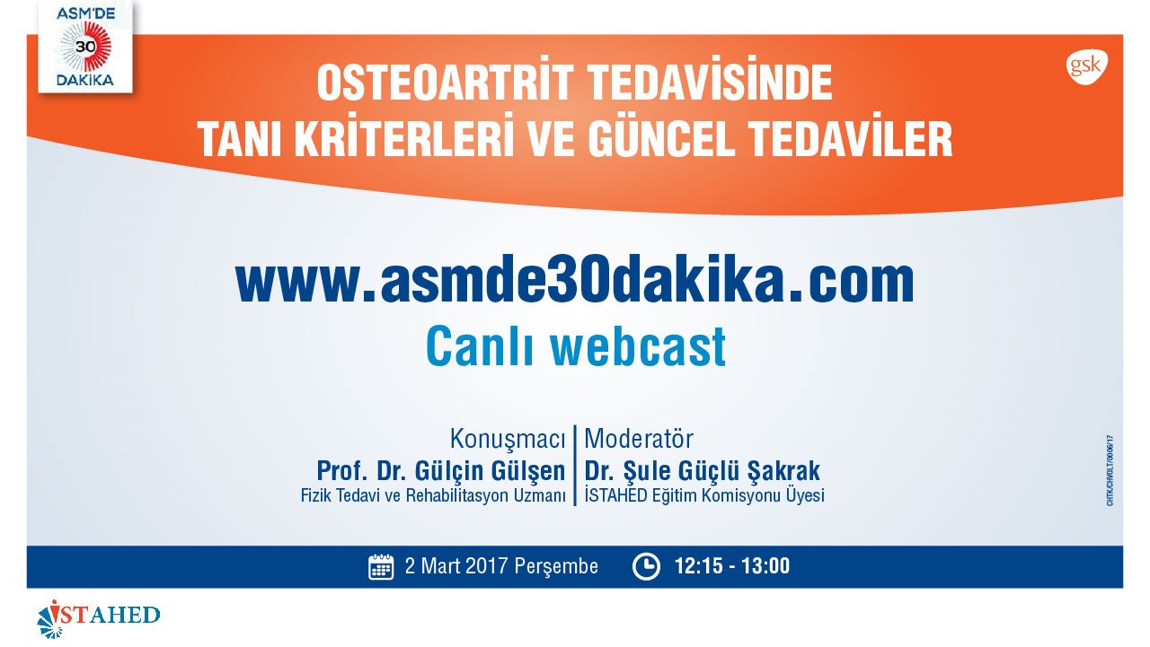 Osteoartrit Tedavisinde Tanı Kriterleri ve Güncel Tedaviler