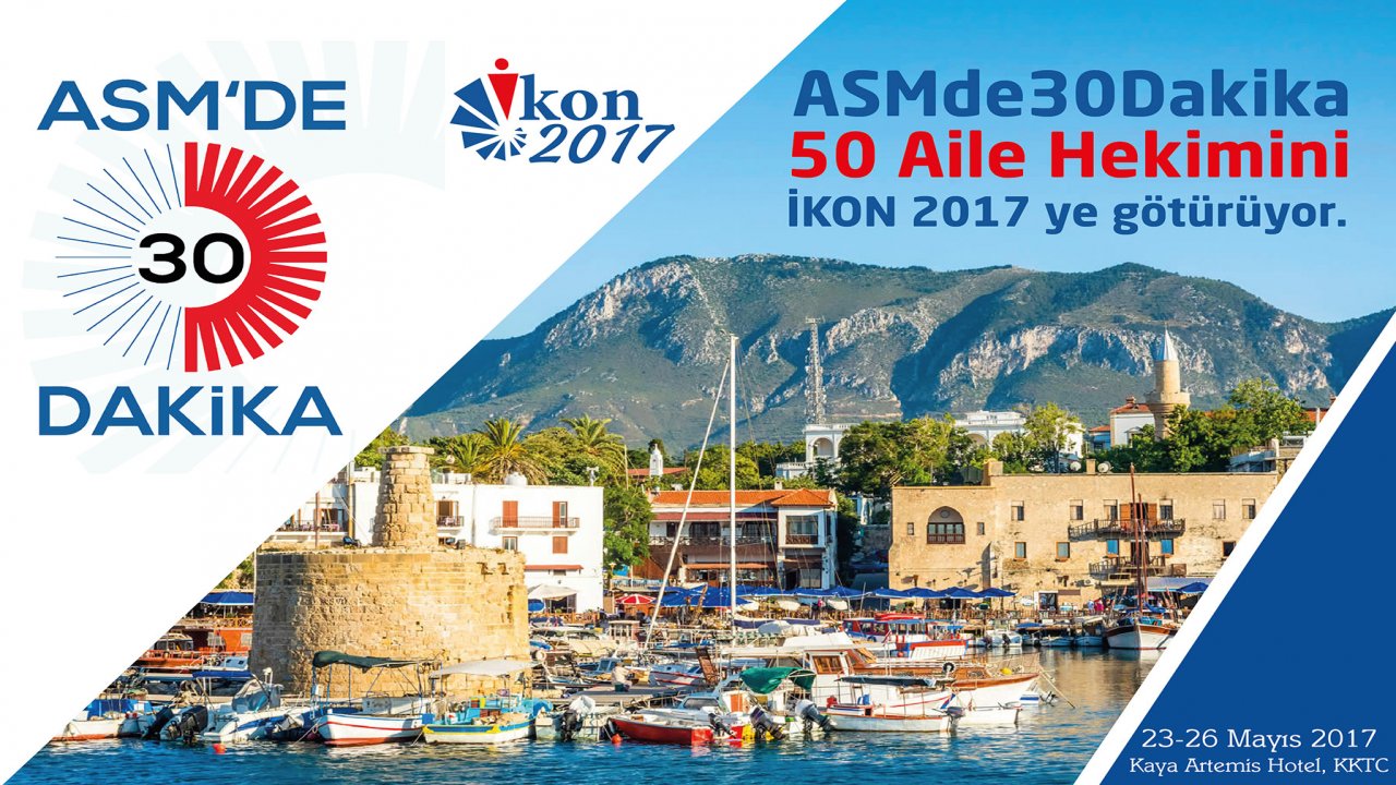 50 Aile Hekimini Kıbrıs İKON 2017 Kongresine Davet Ediyoruz