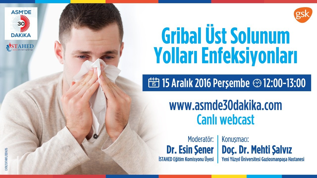 Eğitim Duyurusu | Gribal Üst Solunum Yolları Enfeksiyonu